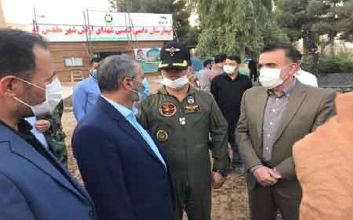 فرمانده کل ارتش از روند ساخت بیمارستان دائمی تنفسی ارتش در قم بازدید کرد فرمانده کل ارتش از روند ساخت بیمارستان دائمی تنفسی ارتش در قم بازدید کرد